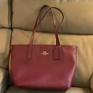 Coach  Large Zippered Tote